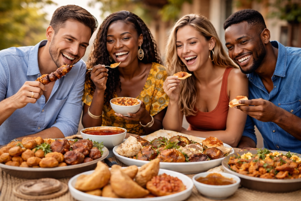 african food tasting experience